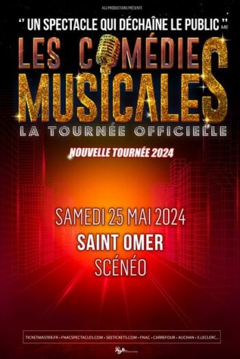 Affiche comédies musicales