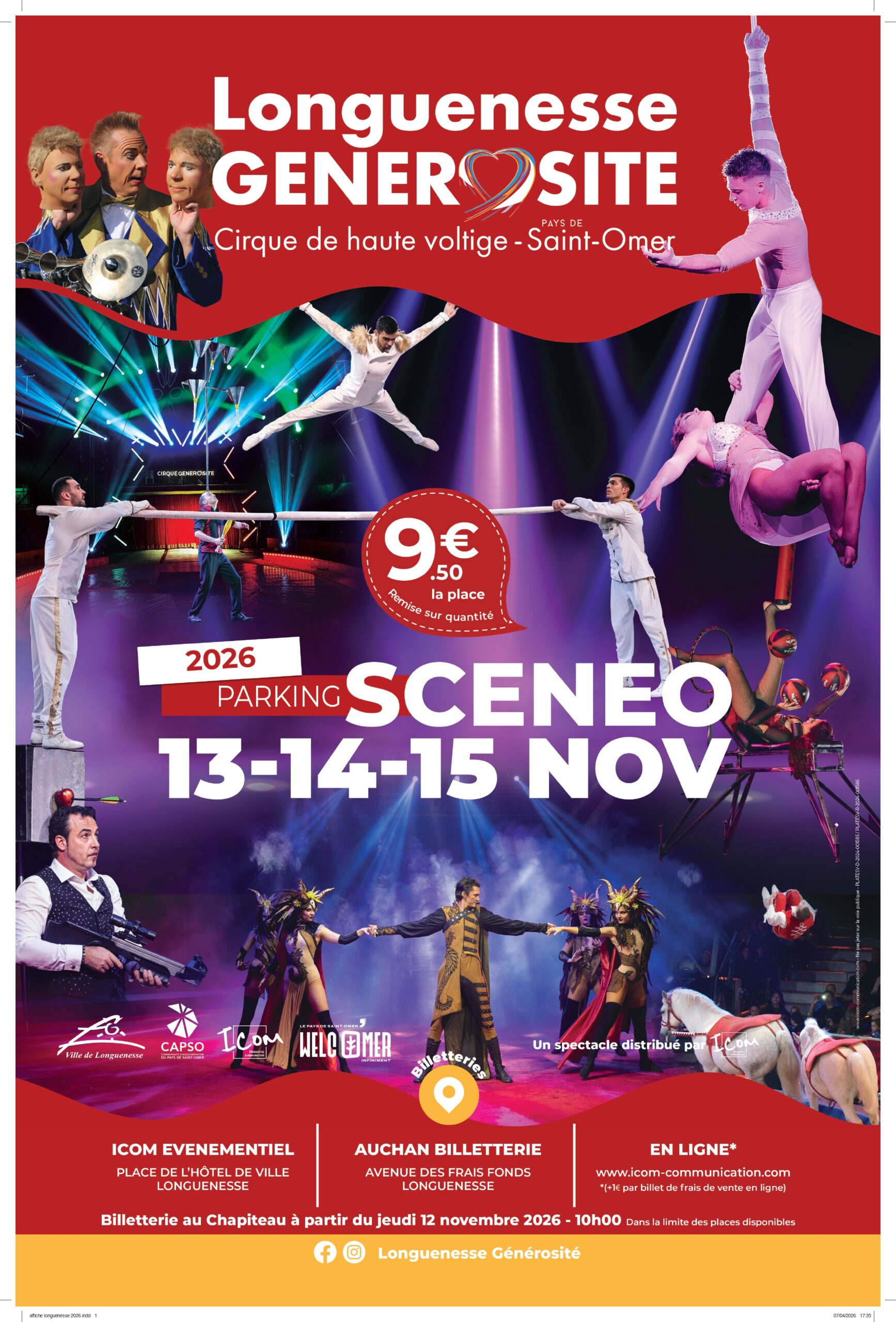 CIRQUE LONGUENESSE GÉNÉROSITÉ